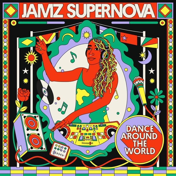 Jamz Supernova Presents : Dance Around The World - édition colorée - Vinyle