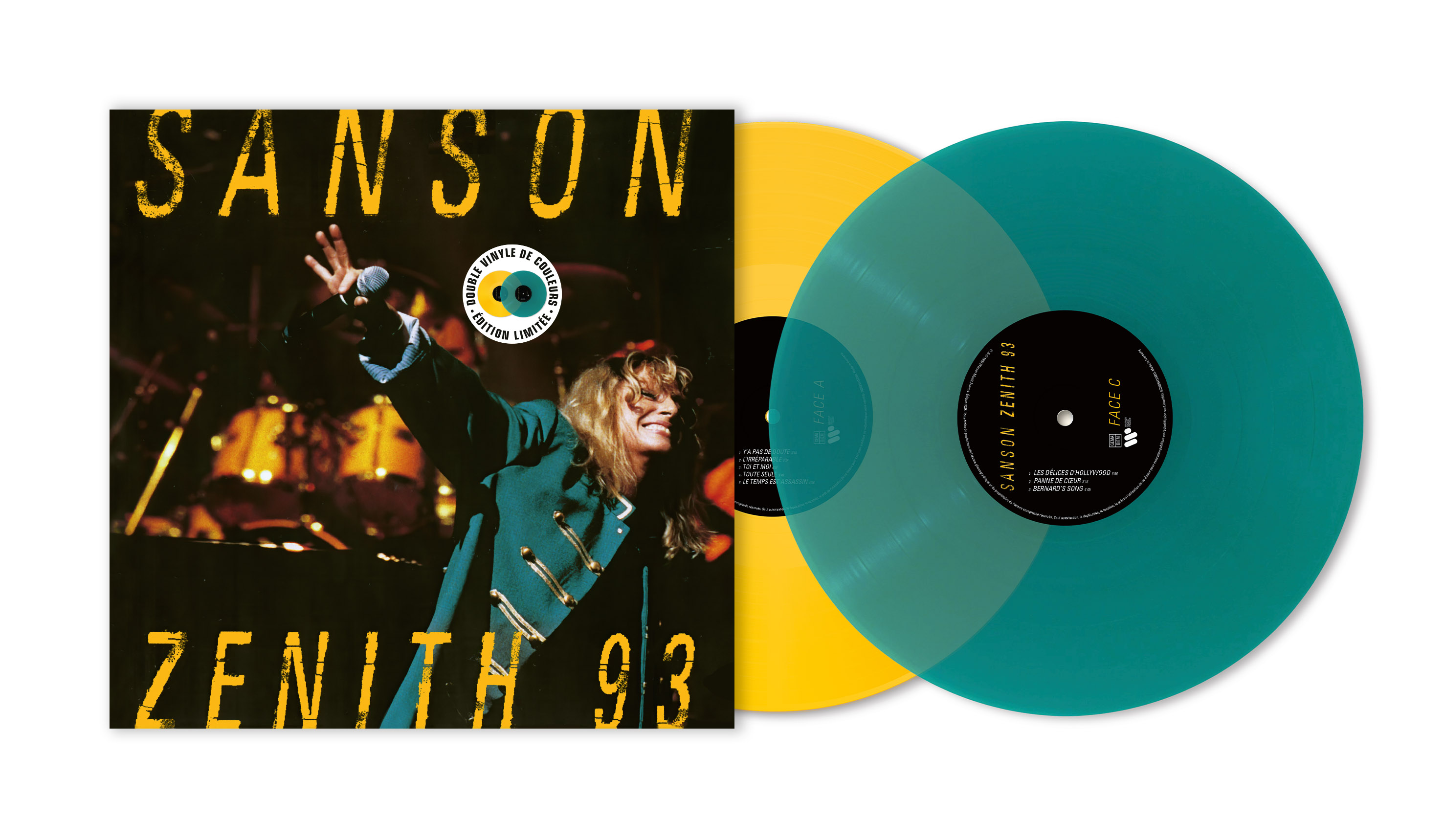 ZENITH 1993 (DOUBLE VINYLE COULEUR)