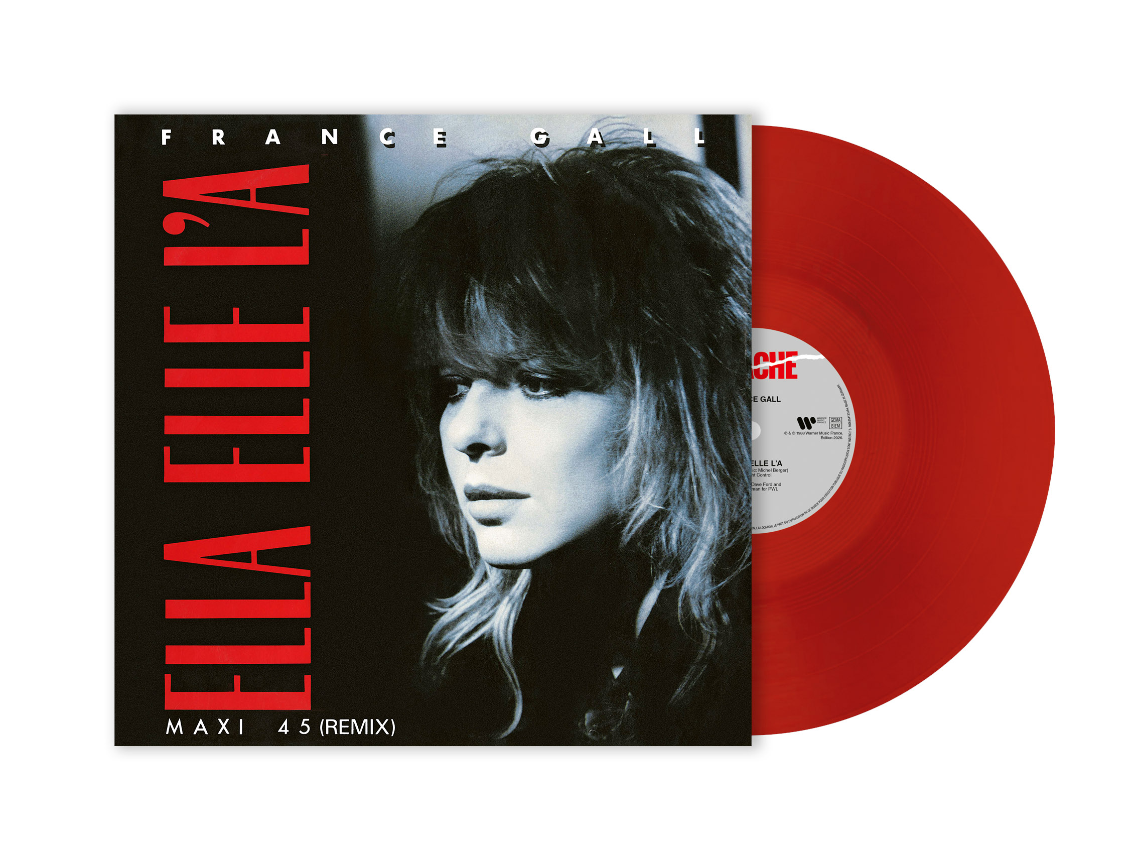 ELLA, ELLE L'A (MAXI 45T ROUGE)