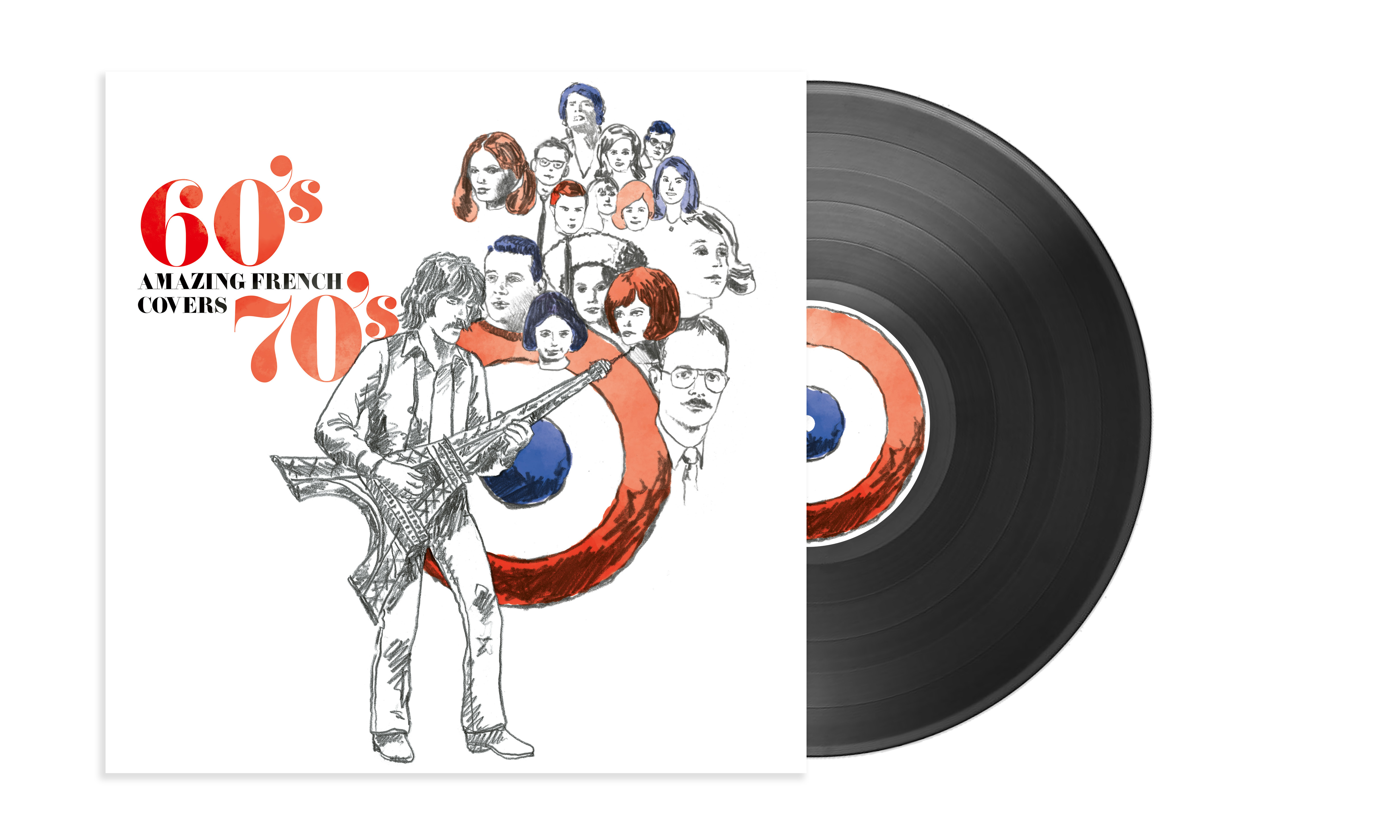 AMAZING FRENCH COVERS 60'S - 70'S