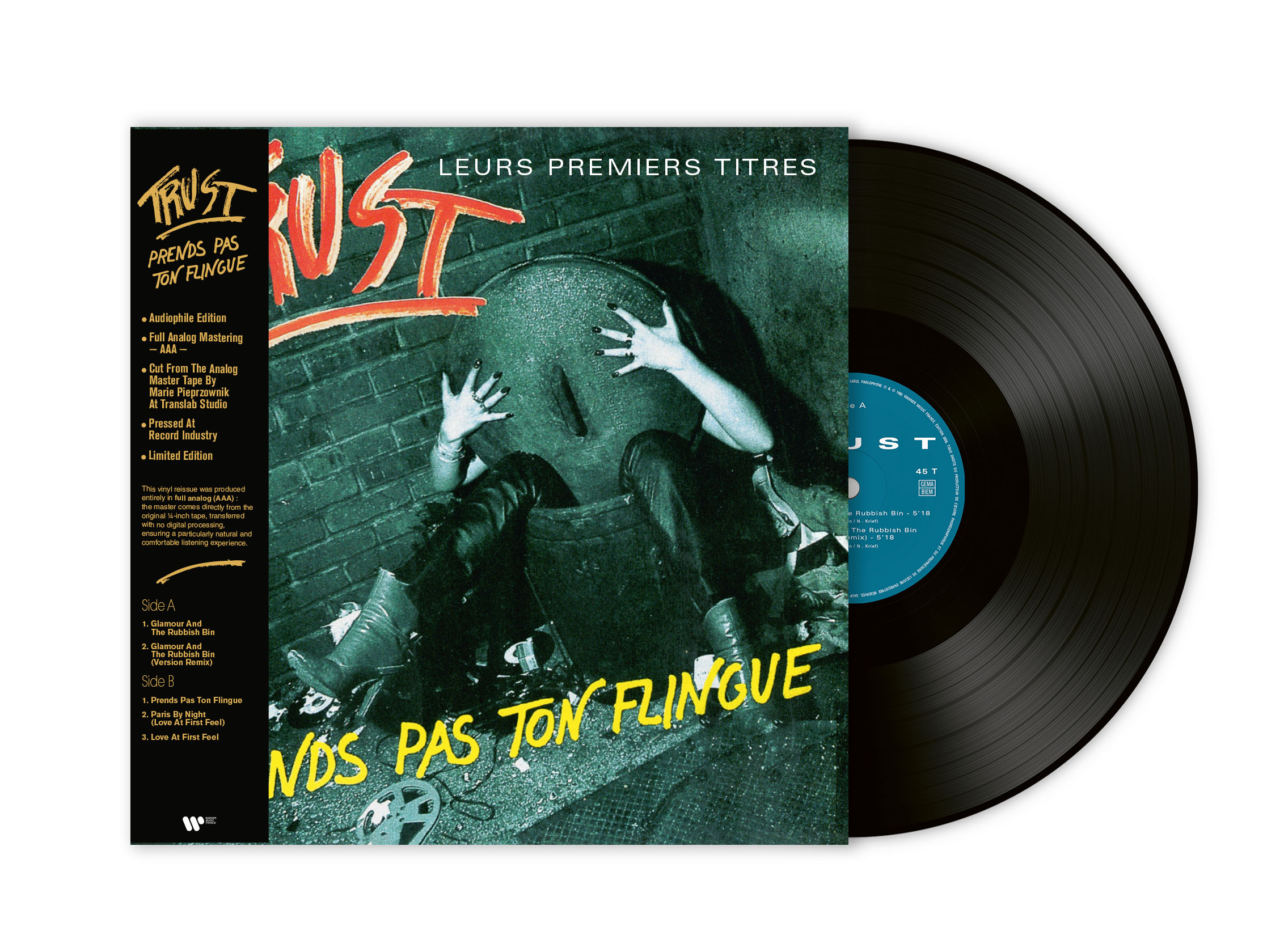 PRENDS PAS TON FLINGUE (MAXI VINYLE FULL ANALOG)