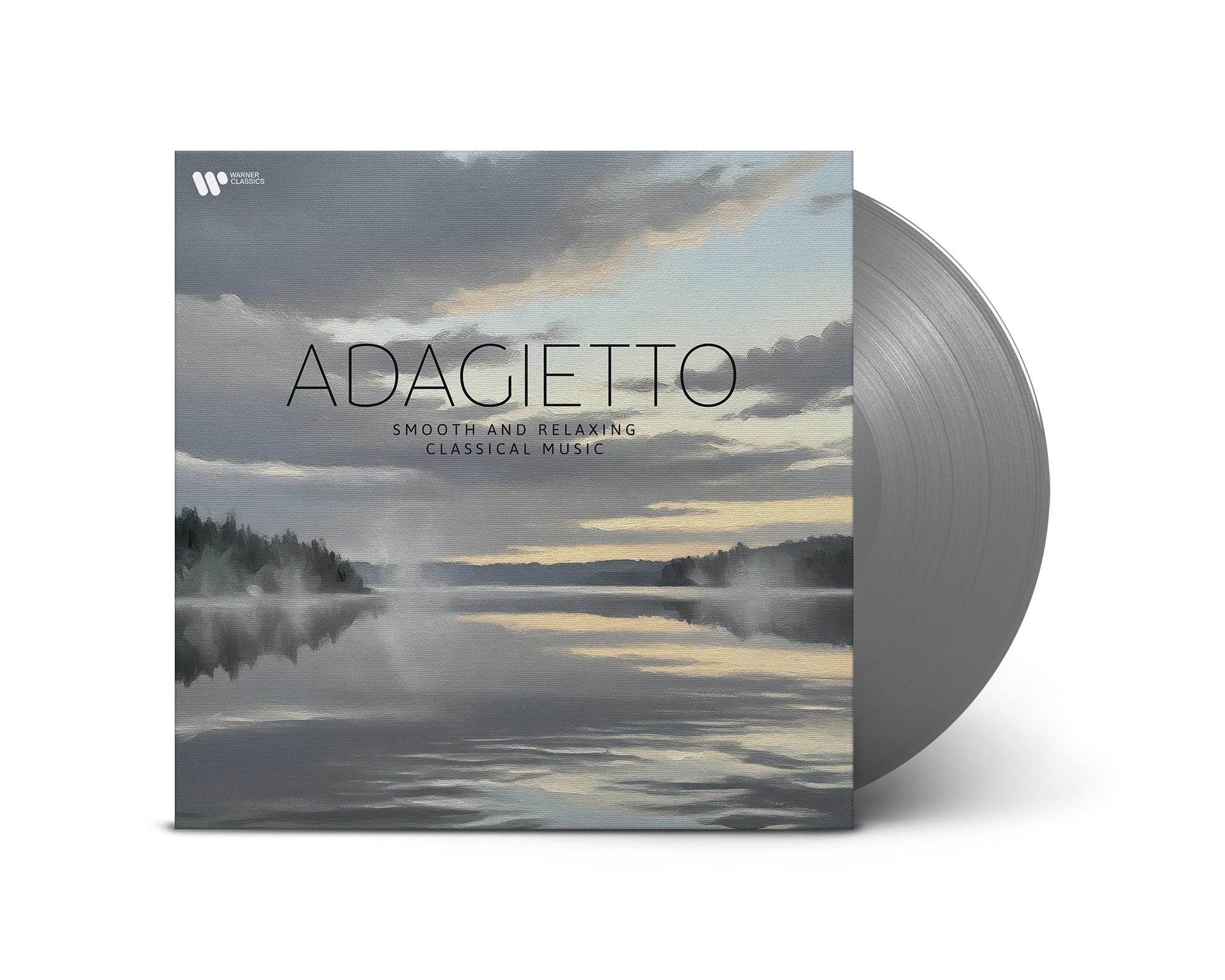 ADAGIETTO: MUSIQUE CLASSIQUE DOUCE ET RELAXANTE LP VINYLE ARGENTÉ
