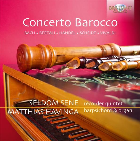 Concerto Barocco Transcriptions pour quintette de flûtes à bec et continuo