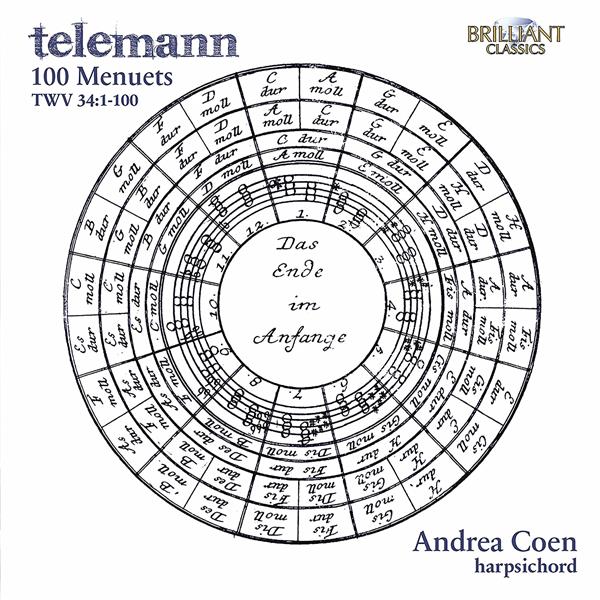 Telemann : Menuets, TWV 34:1-100 - Coen