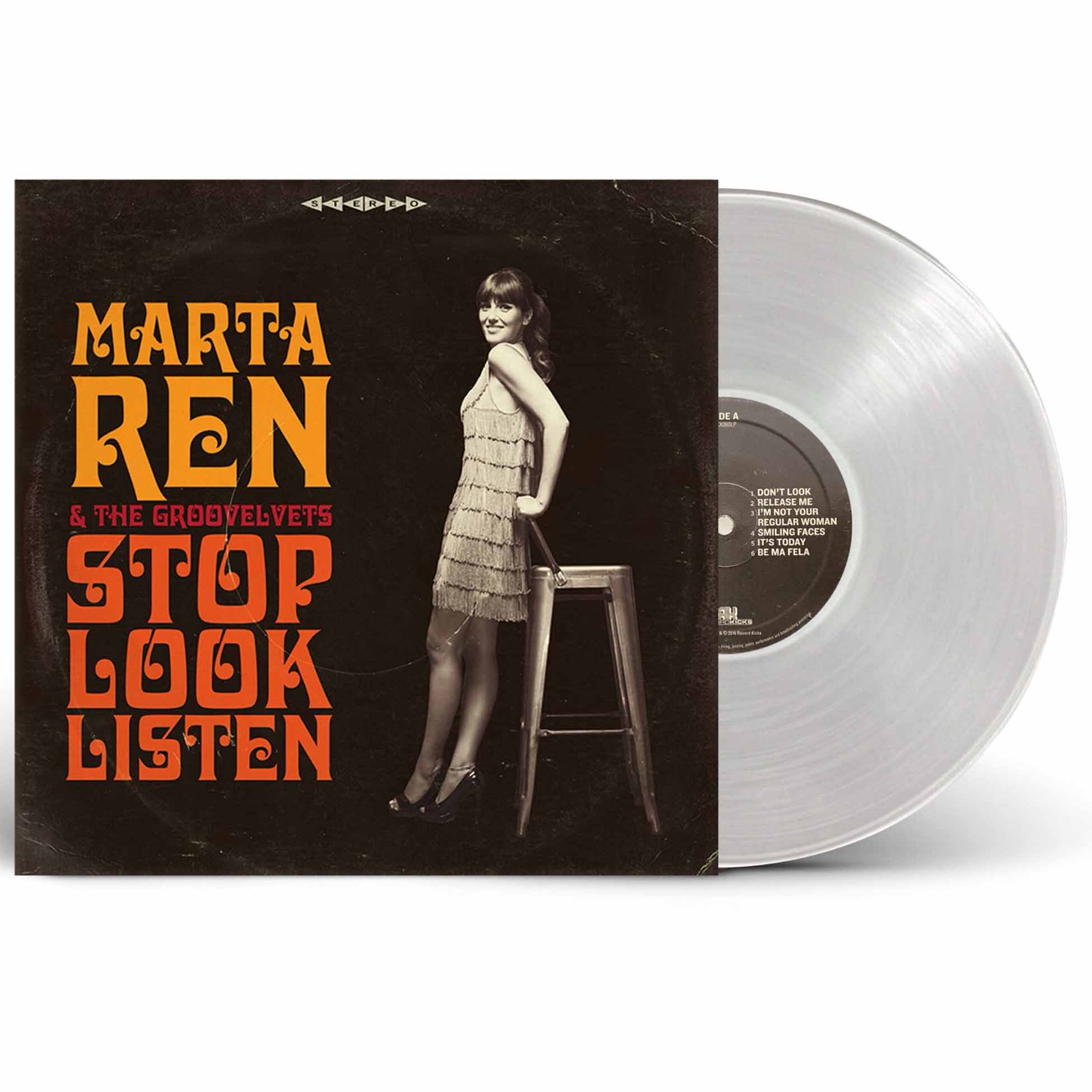 Stop Look Listen - Vinyle Translucide