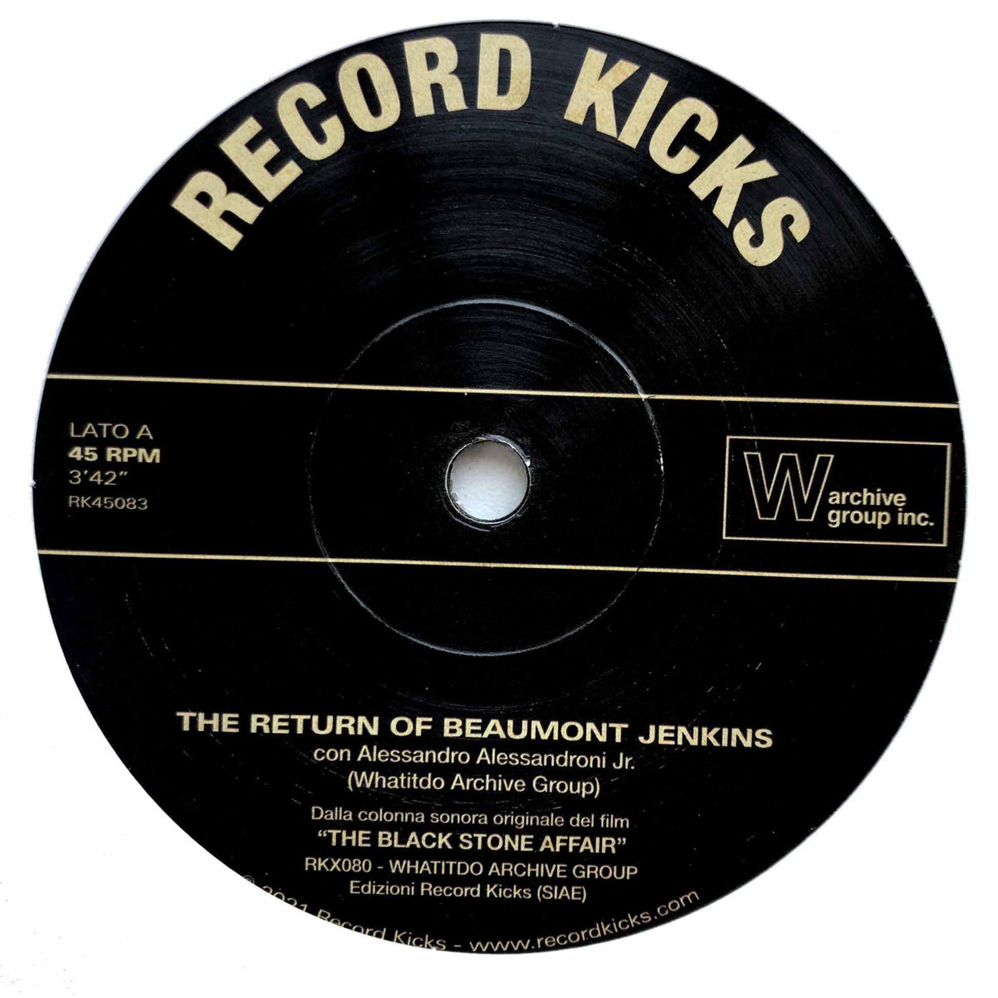 The Return Of Beaumont Jenkins Feat. Alessandro Alessandroni Jr + La Pietra