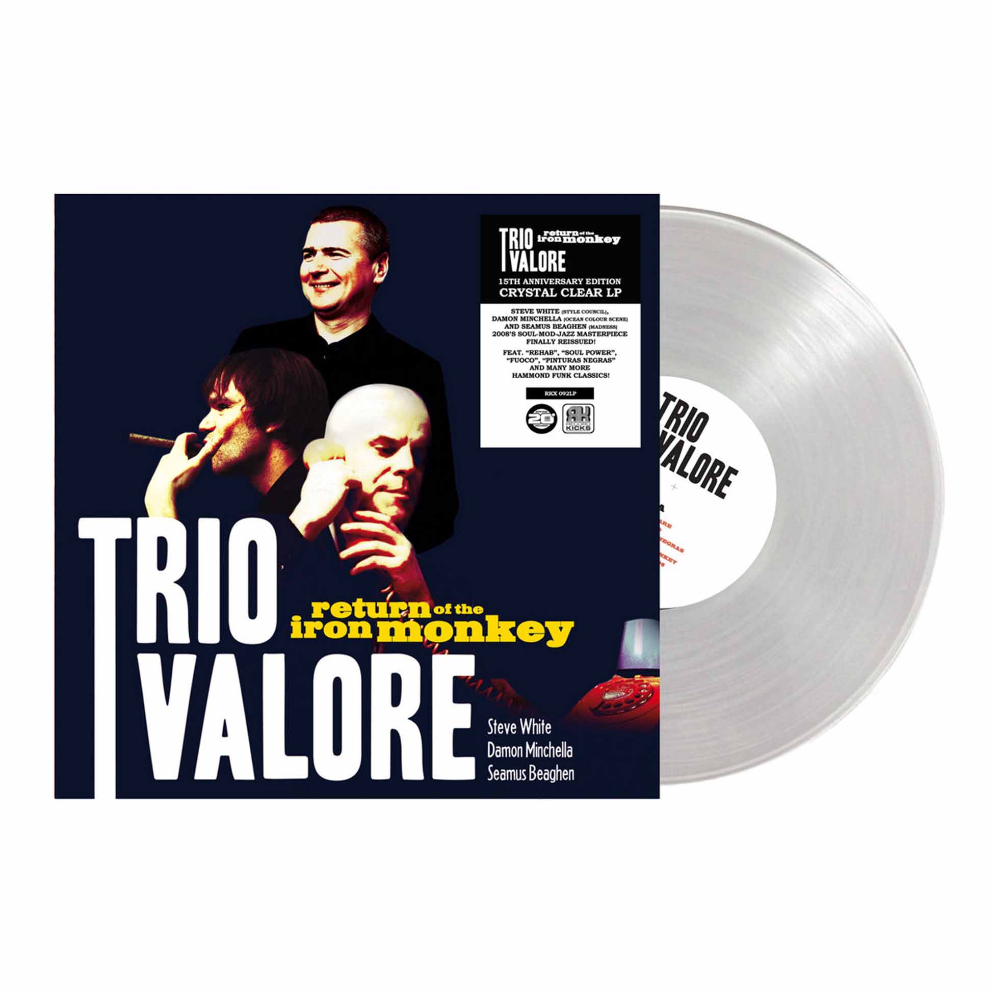 Return Of The Iron Monkey (15Th Anniversary Edition) - Vinyle Transparent