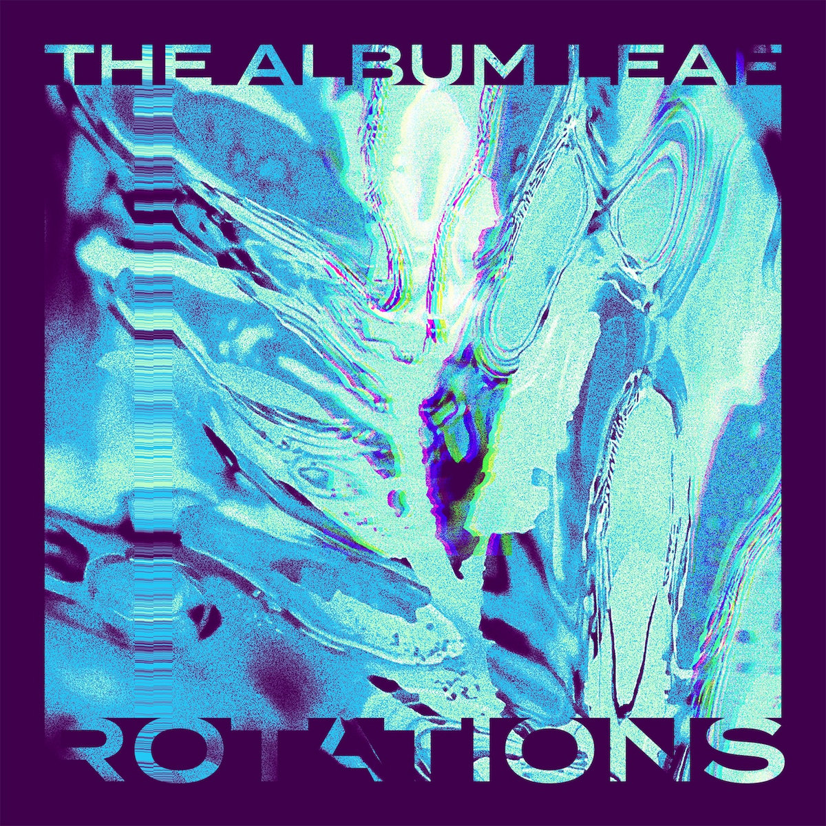 Rotations/Glacial Blue/Deep Purple Swirled Vinyl