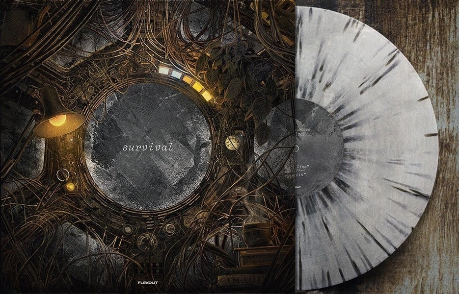 Survival EP/Transparent White With Black Splatter Vinyl
