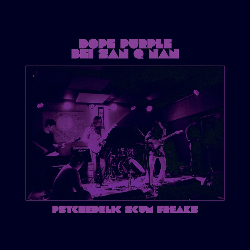 Psychedelic Scum Freaks/Transparent Purple Coloured Vinyl
