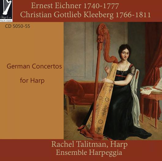 German Concertos For Harp