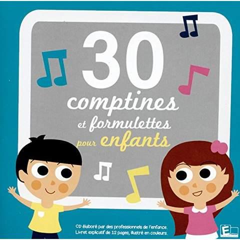 30 comptines et formulettes pour enfants