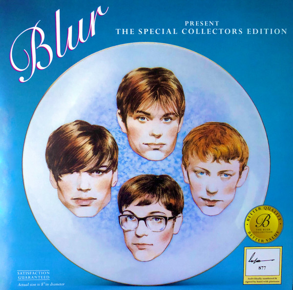 Blur Present The Special Collectors Edition Vinyle Bleu Curaçao
