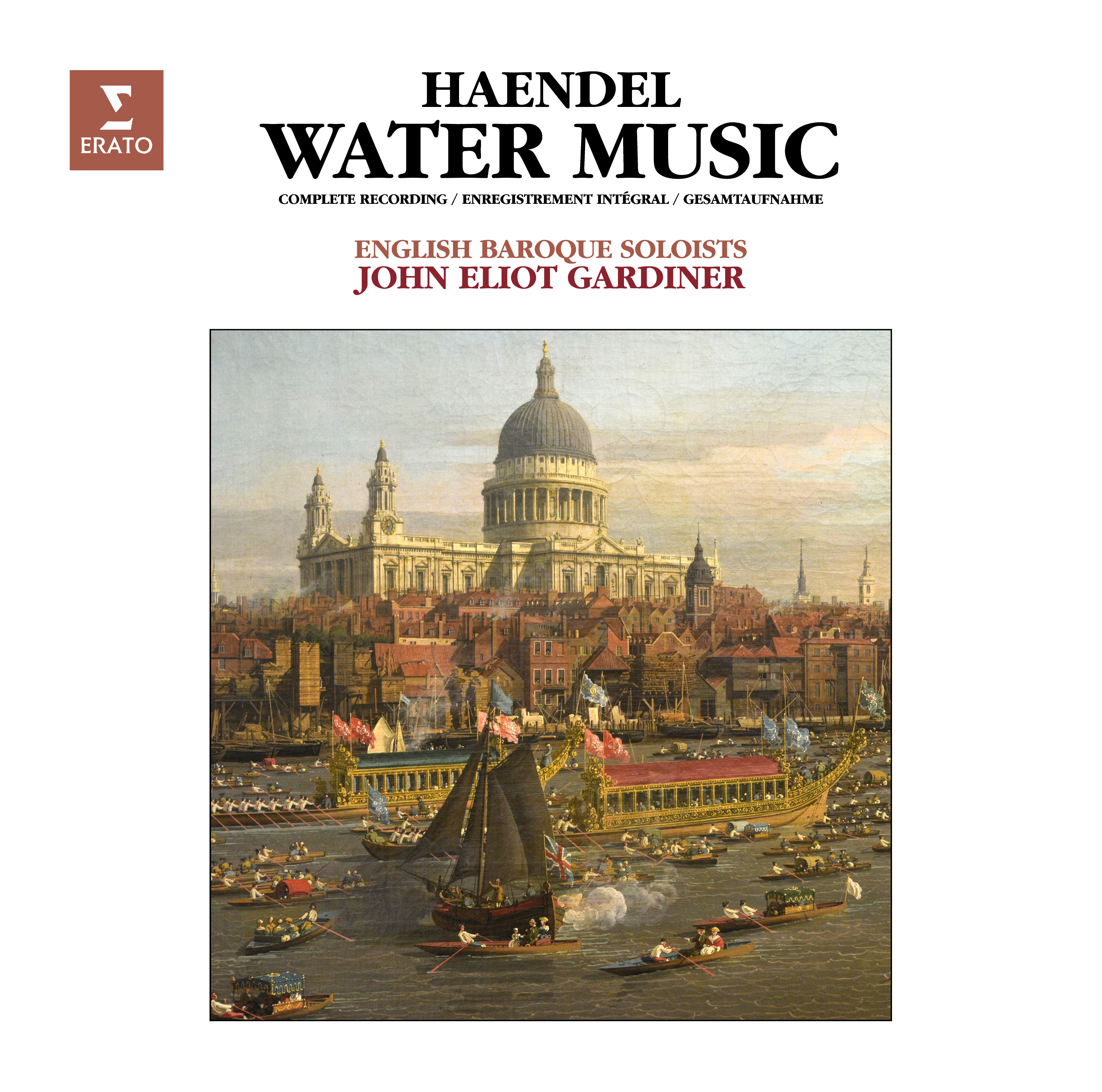 HAENDEL: WATER MUSIC (VINYLE EDITION LIMITÉE)