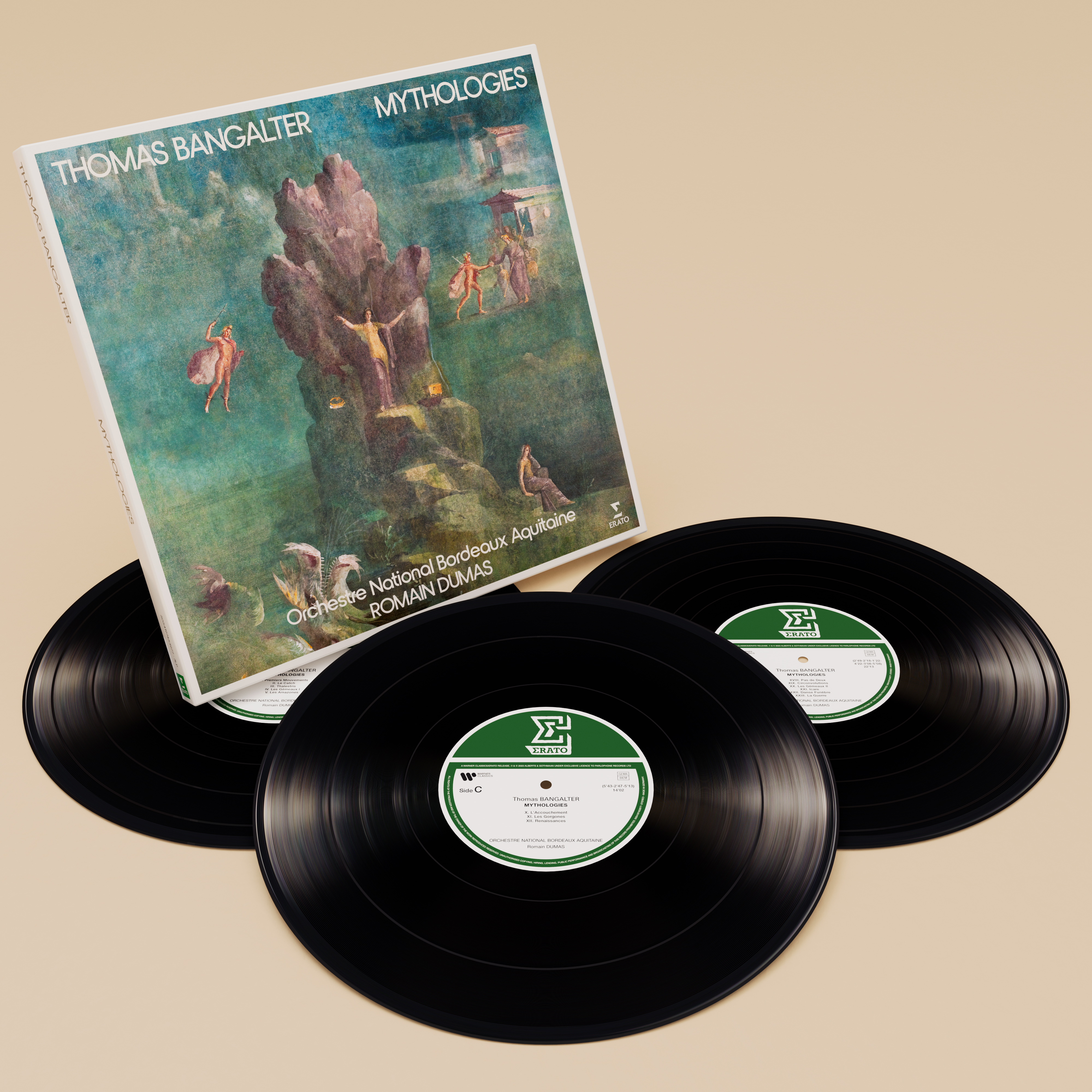 THOMAS BANGALTER: MYTHOLOGIES (COFFRET 3 VINYLES LTD EDITION)