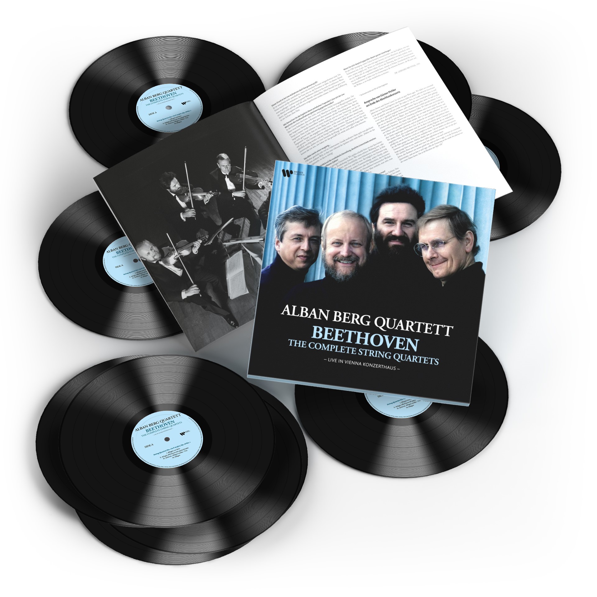 BEETHOVEN: THE COMPLETE STRING QUARTETS VINYLE