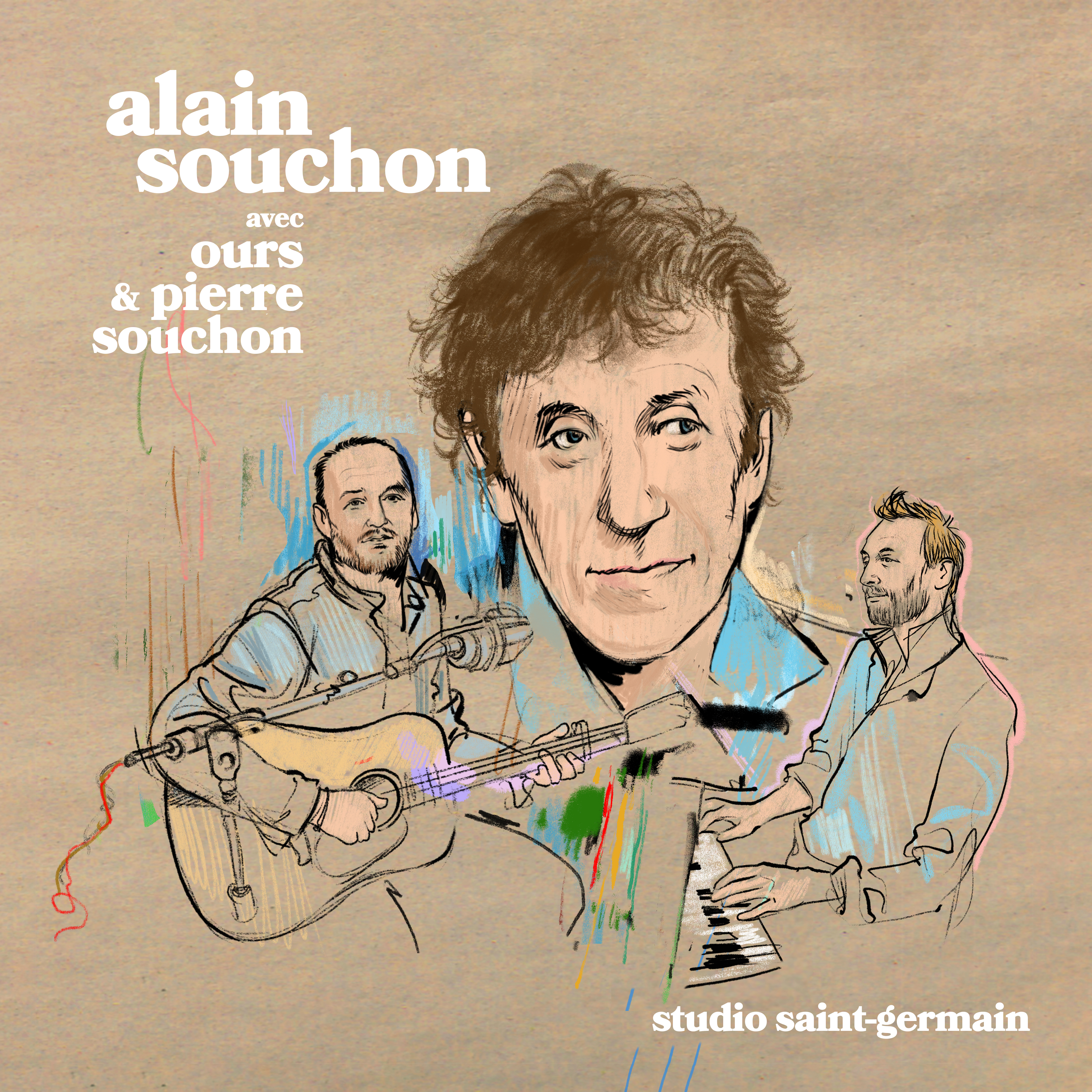 STUDIO SAINT-GERMAIN (AVEC OURS ET PIERRE SOUCHON)