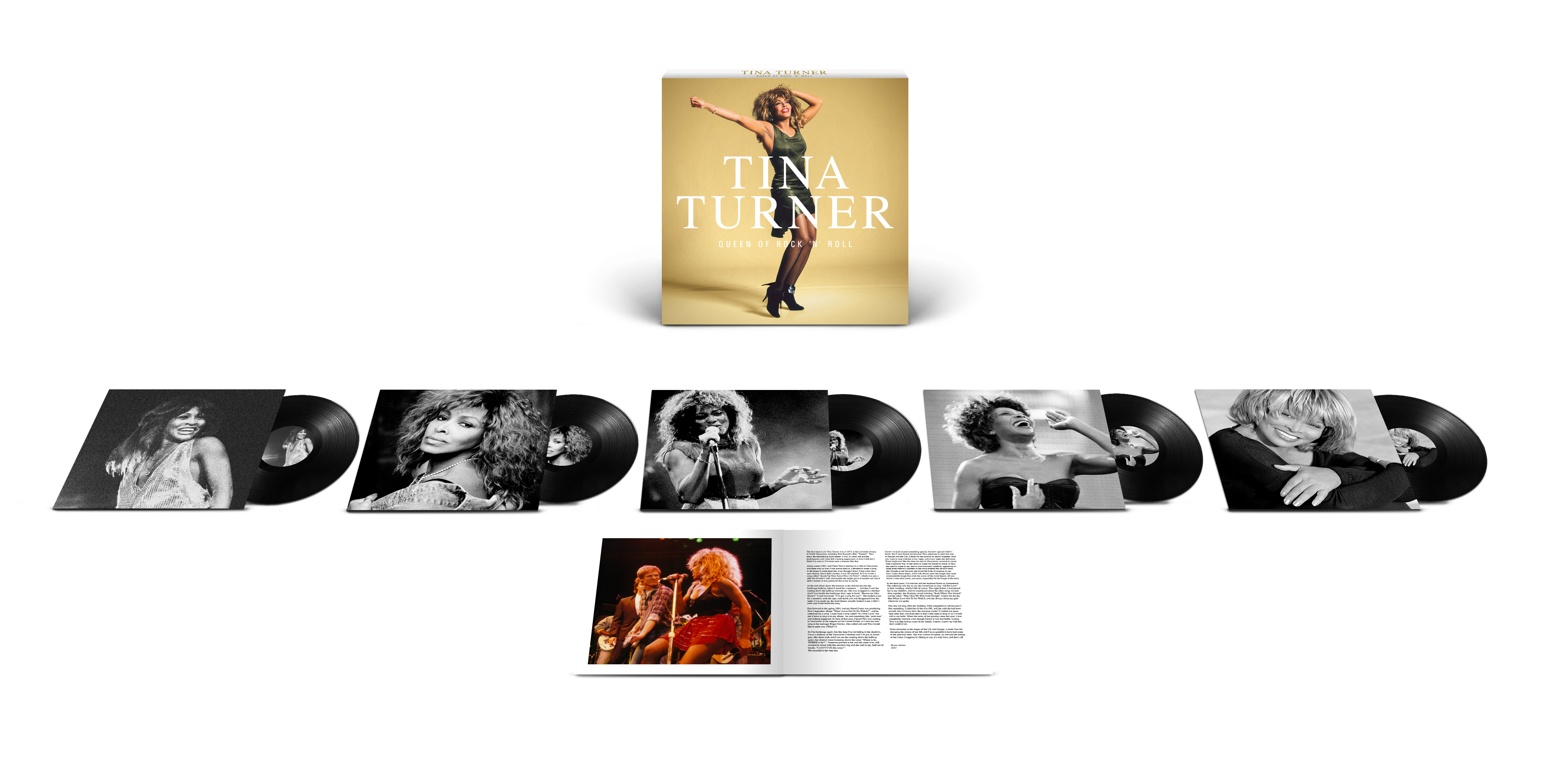 QUEEN OF ROCK 'N' ROLL (COFFRET 5 VINYLES)