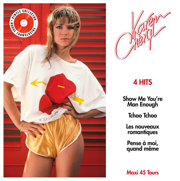 4 HITS (MAXI VINYLE ROUGE TRANSLUCIDE)