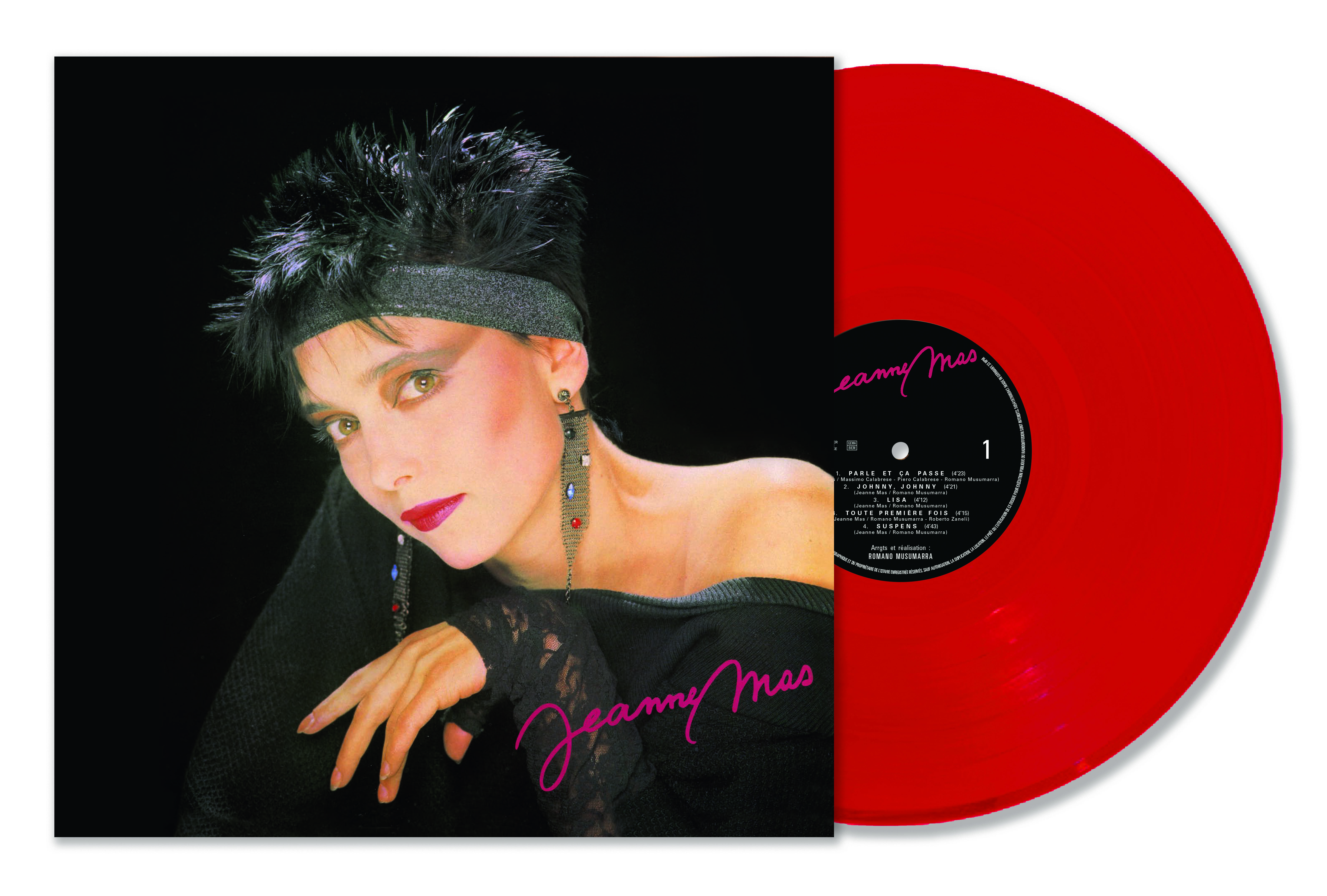 JEANNE MAS (VINYLE ROUGE TRANSLUCIDE)