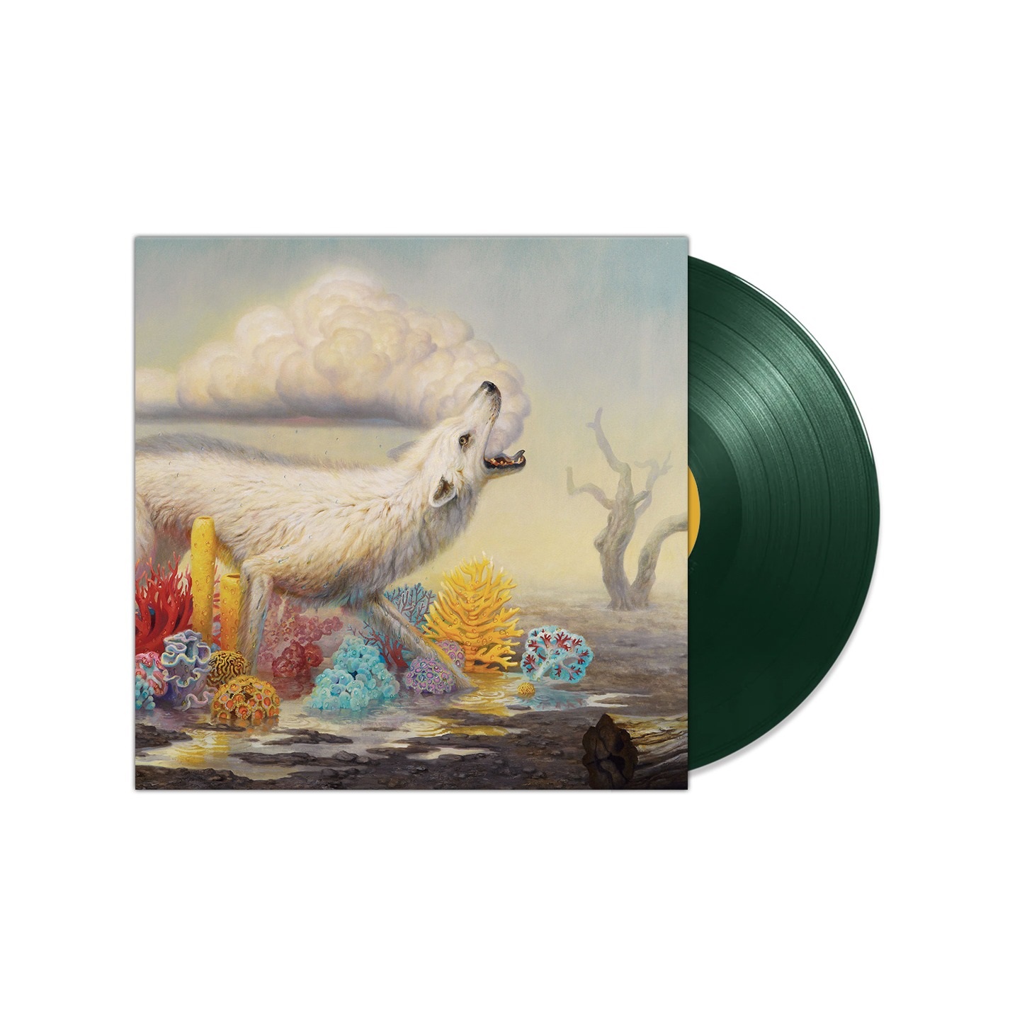 HOLLOW BONES/VINYLE VERT FONCE