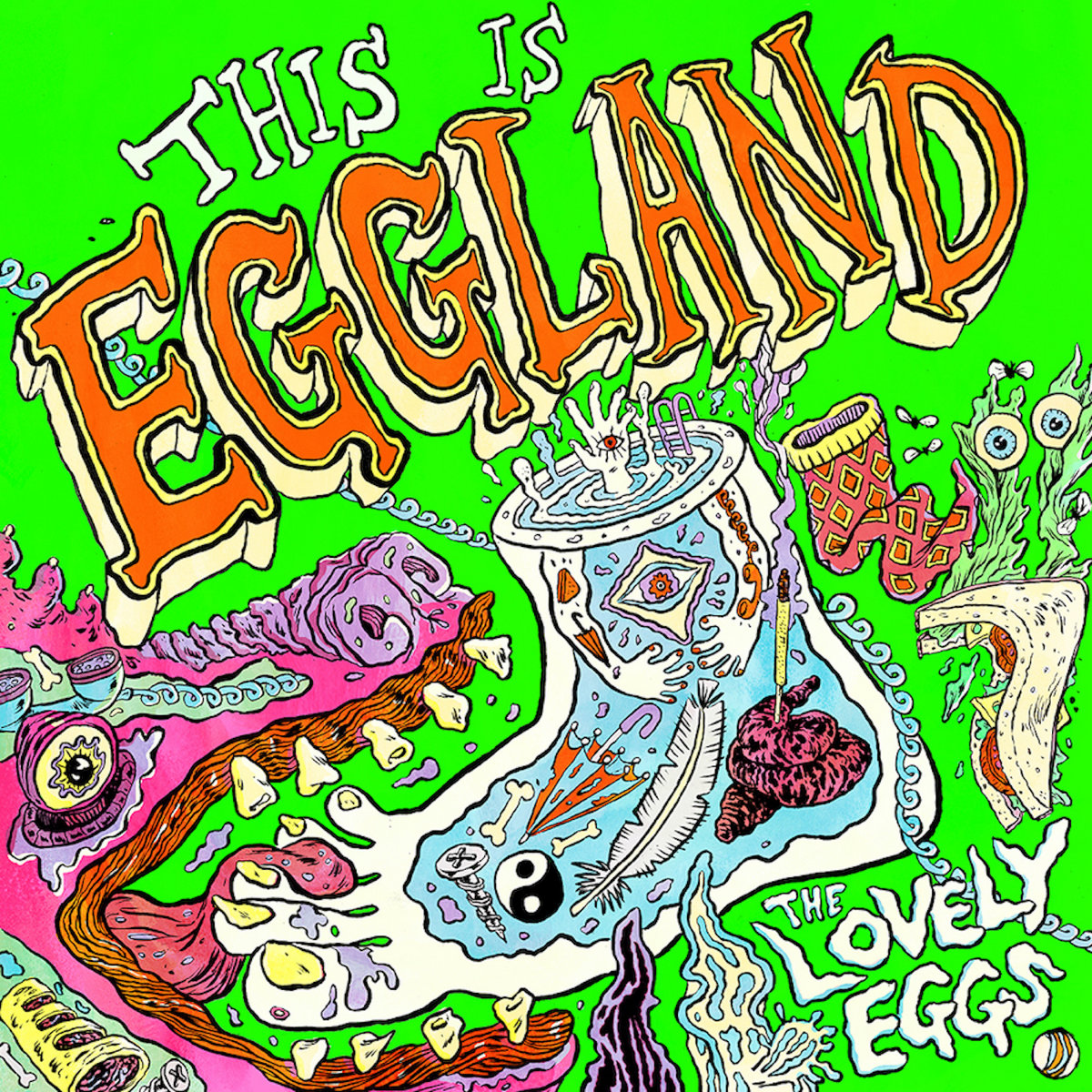 This Is Eggland/Alternative Sleeve/Neon Green Vinyl