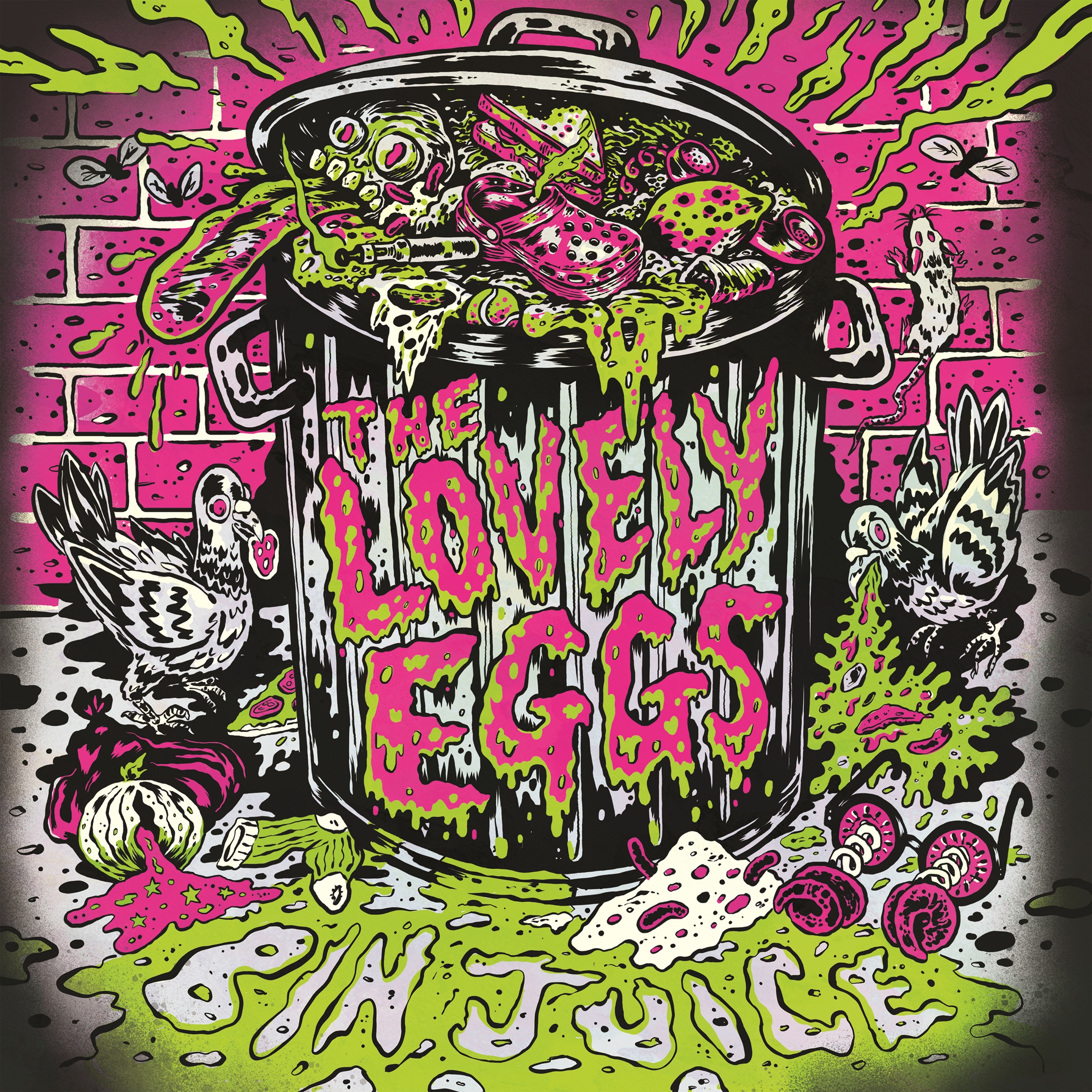 Bin Juice/Neon Toxic Slime Green Vinyl
