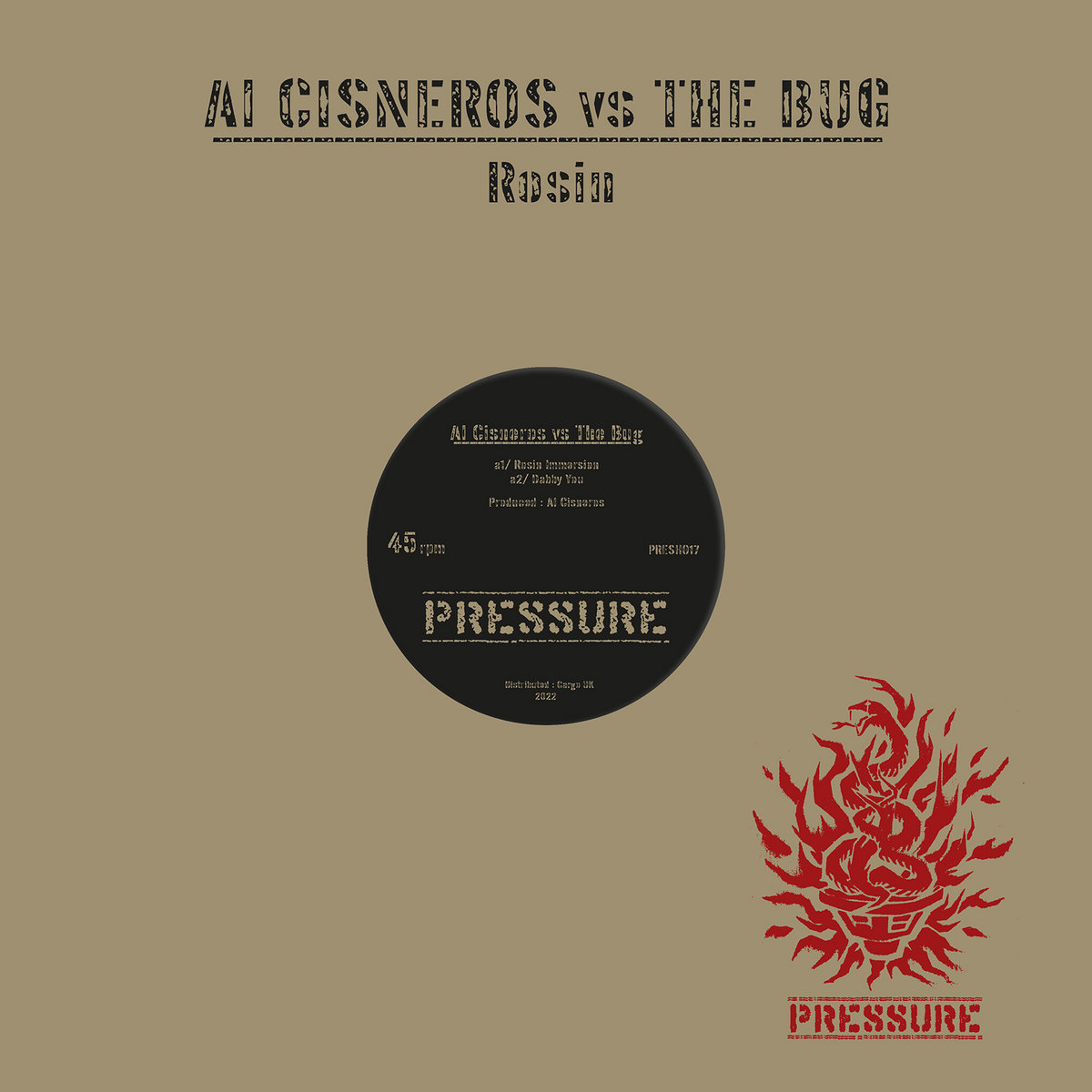 Rosin/Transparent Amber Color Vinyl