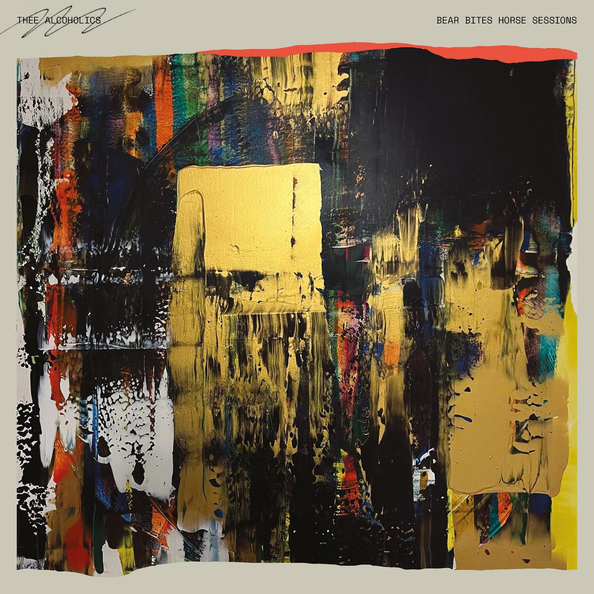 Bear Bites Horse Sessions/Studio Tea Color Vinyl