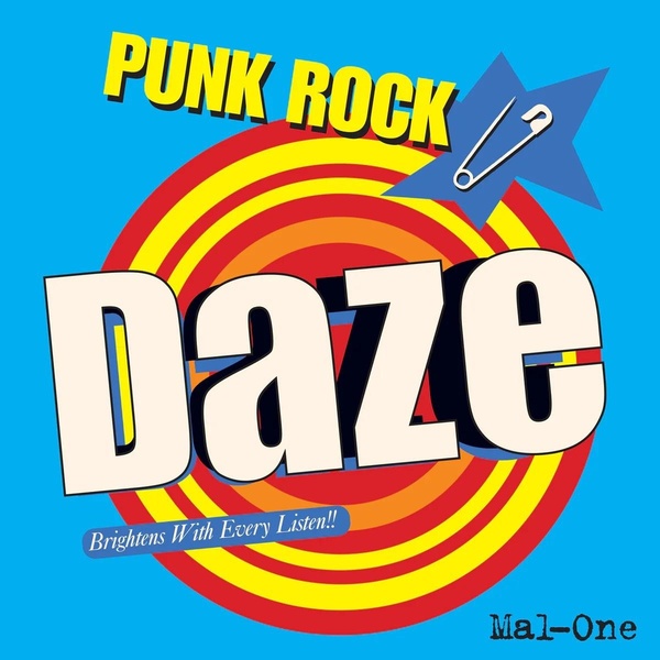 Punk Rock Daze/Includes A5 Punk Art / Lyric Book and Street Art Poster