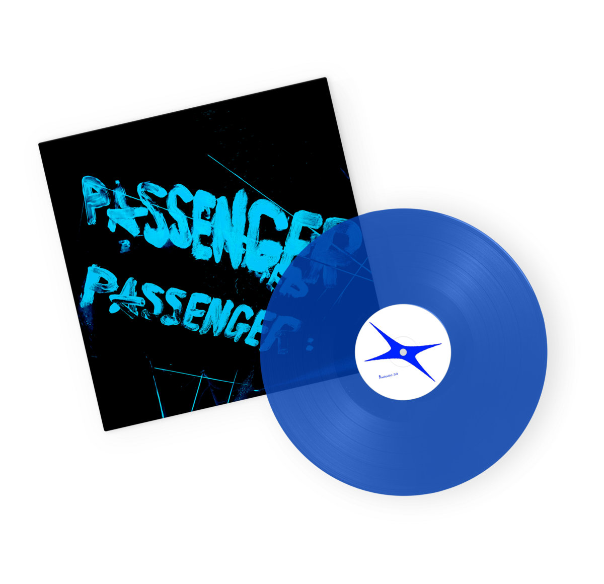 Passenger/Transparent Blue Vinyl