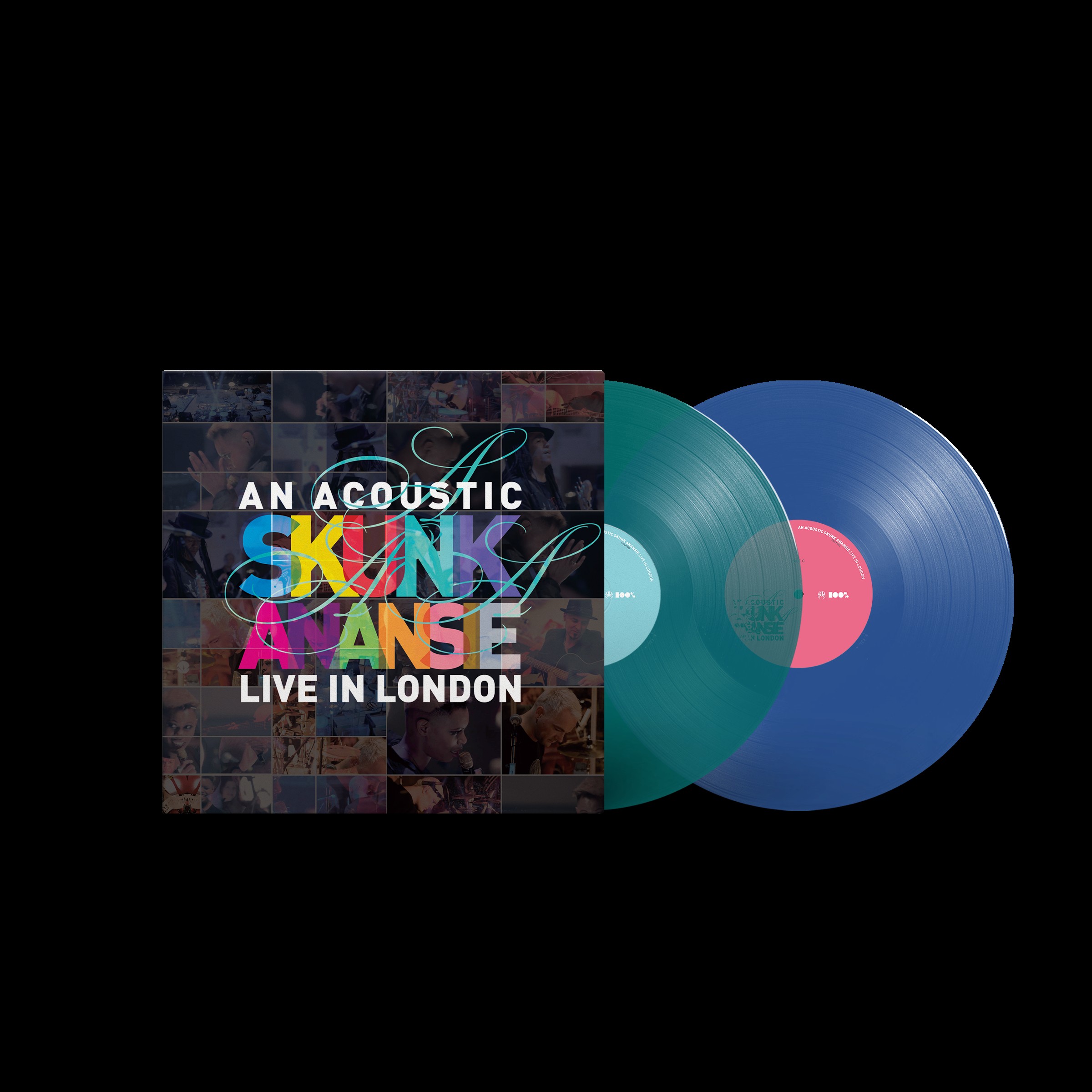 AN ACOUSTIC SKUNK ANANSIE LIVE IN LONDON / EDITION LIMITEE VERT CLAIR ET BLEU