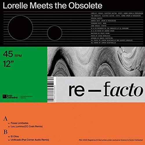 Re-Facto/Transparent Orange & Green Moon Phase Vinyl