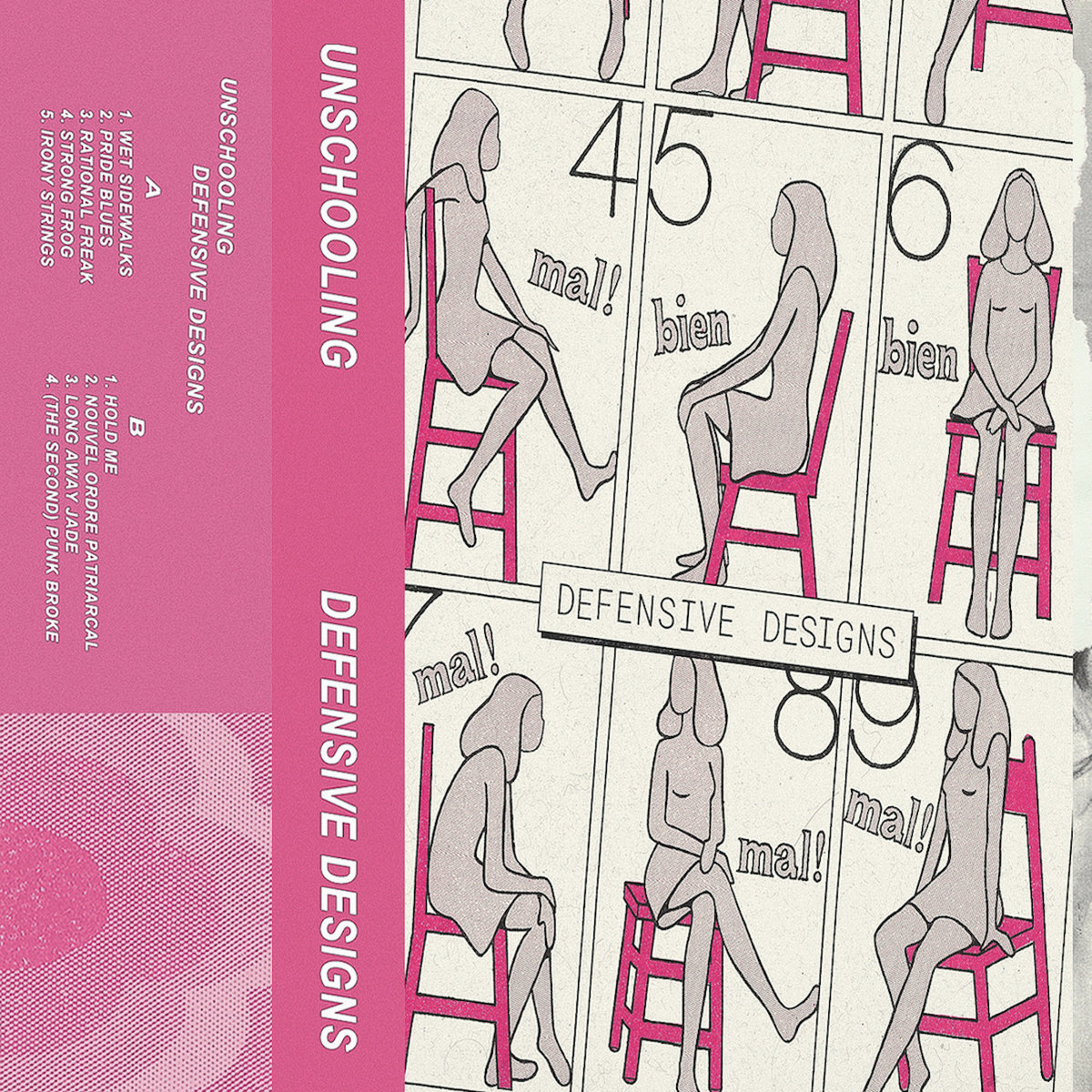 Defensive Designs/180g Pink Vinyl