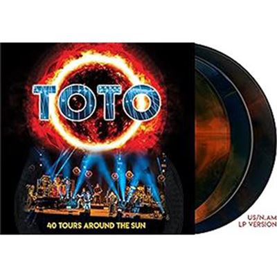40 Tours Around The Sun Γdition LimitΓ©e Vinyle Bleu et Orange