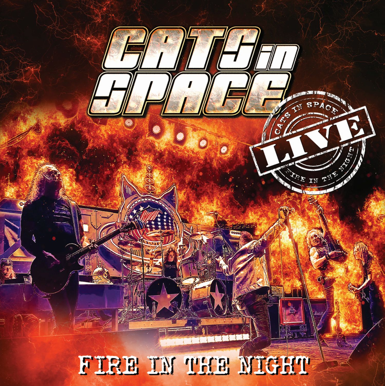 Fire in the Night: Live/Red Vinyl