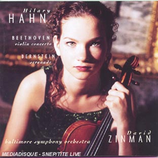Concerto pour violon en ré majeur, opus 61 - Sérénade pour violon, cordes, harpe et percussions