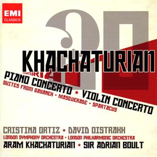 Spartacus (extraits) - gayaneh (extraits) - concerto pour piano...