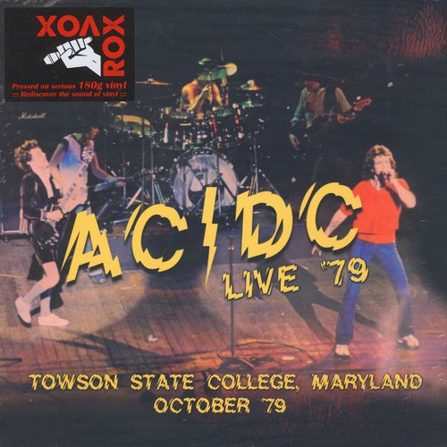 Live - Towson State College, Maryland - October 1979