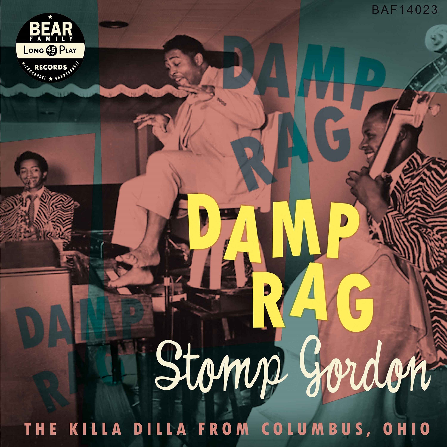 DAMP RAG/INCLUS 1CD/LIVRET 8 PAGES/CARTE POSTALE