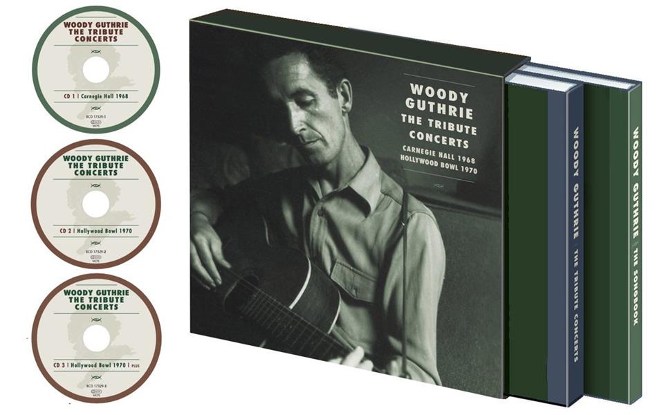 Woody Guthrie - The Tribute Concerts - Carnegie Hall 1968, Hollywood Bowl 1970