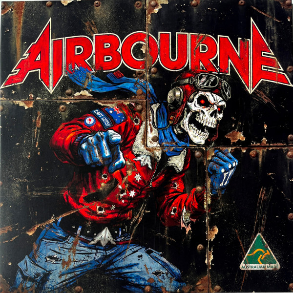 Airbourne Édition Limitée Vinyle Bleu et Rouge