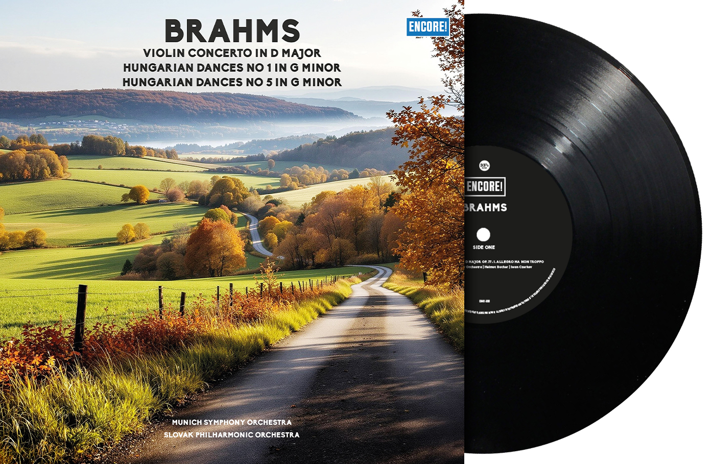 VIOLIN CONCERTO/HUNGARIAN DANCES 1 & 5