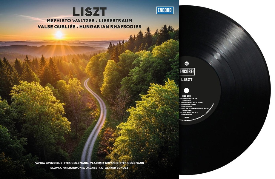 Mephisto Waltzes/Liebestraum/Valse oubliée/Hungarian Rhapsodies