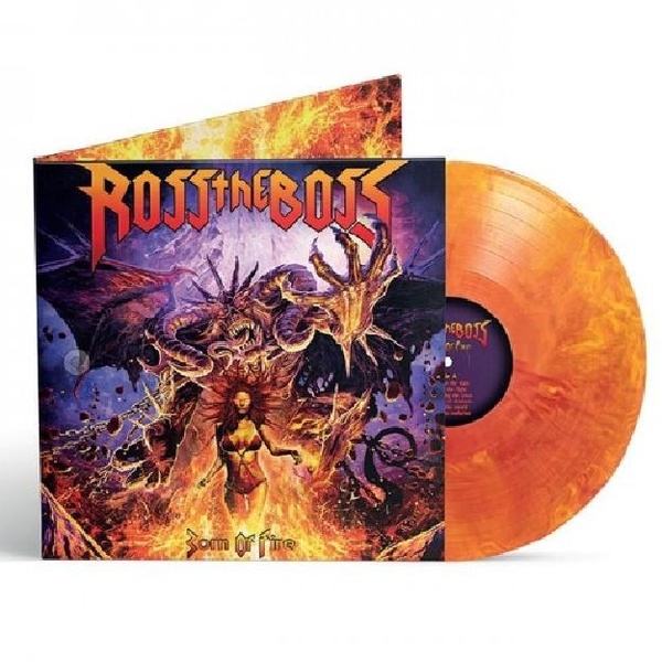 Born Of Fire - édition colorée gatefold