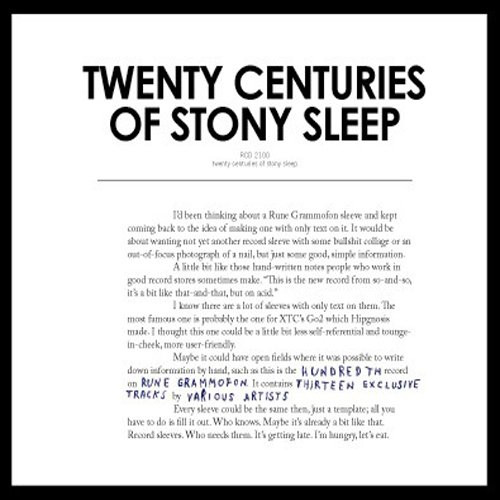 Twenty Centuries Of Stony Sleep