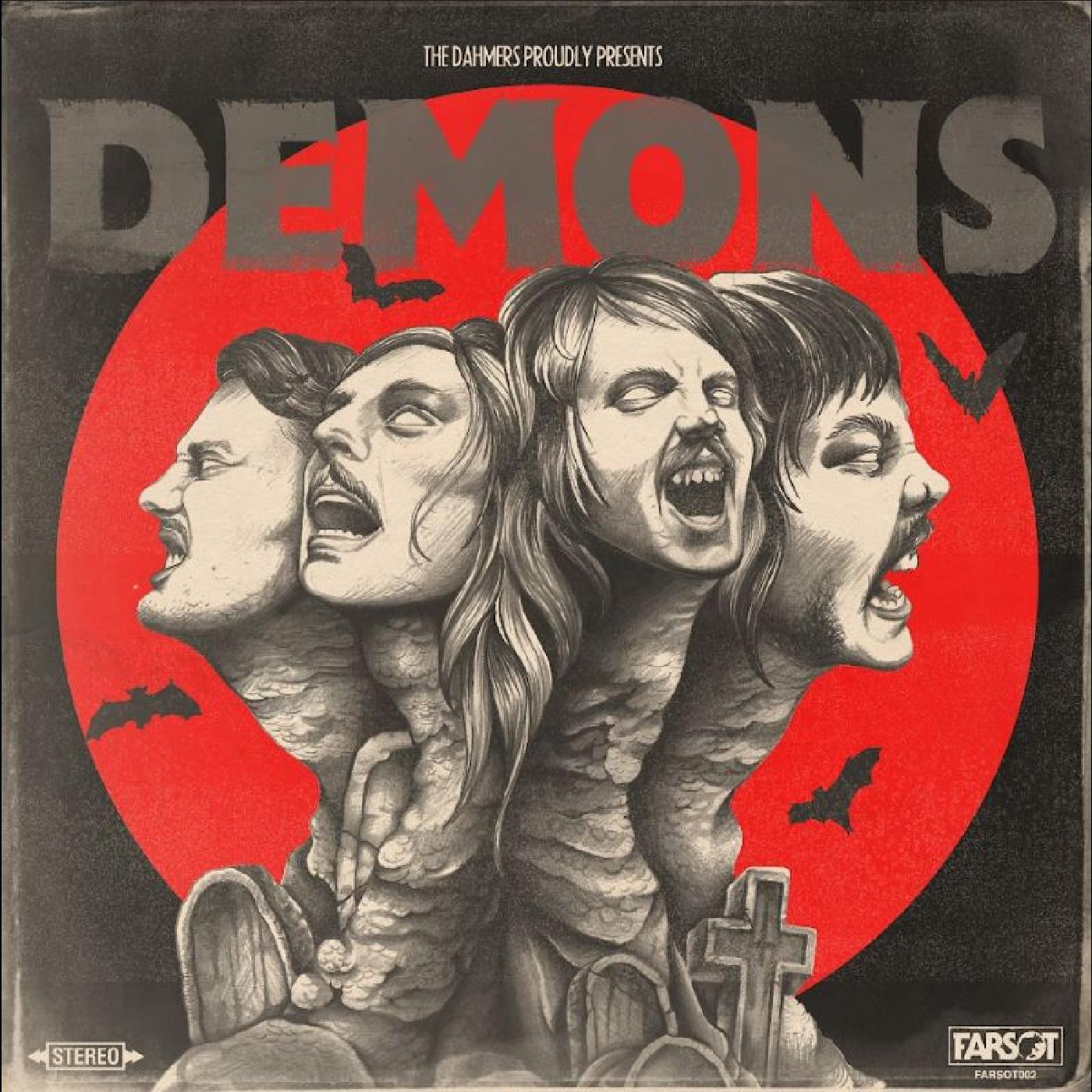 DEMONS/VINYLE NOIR ET ROUGE