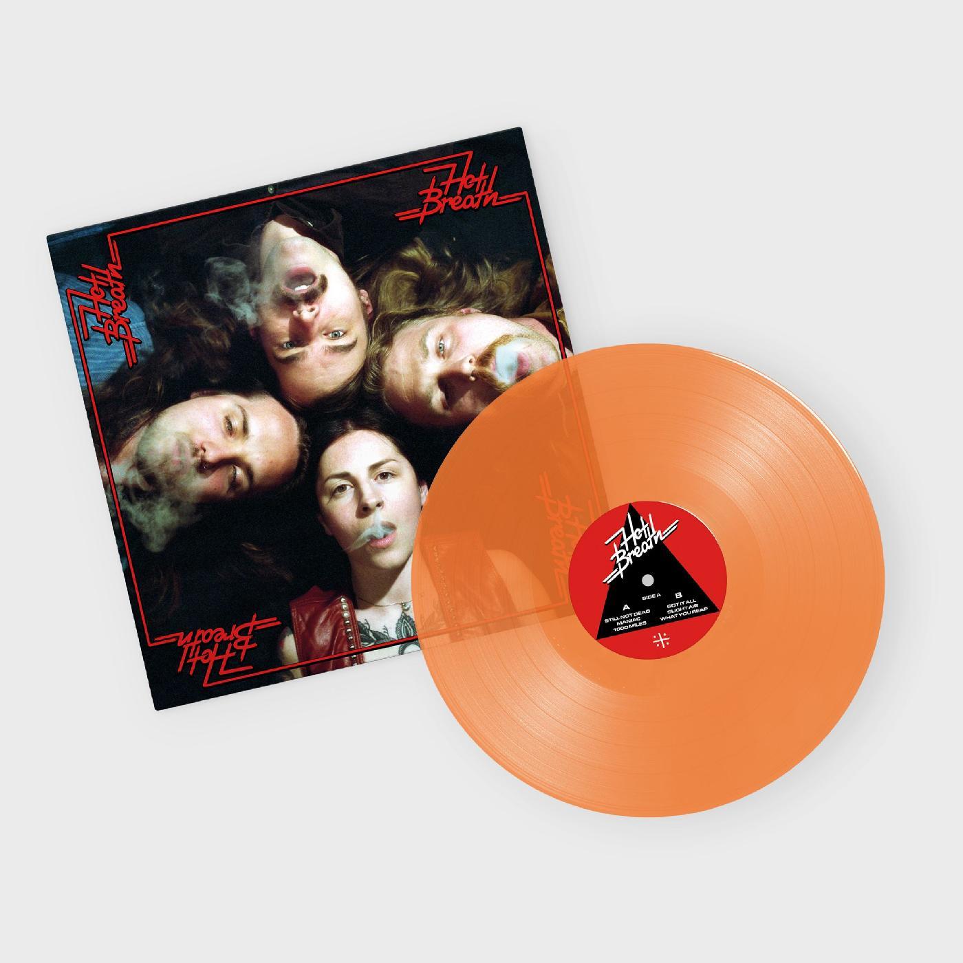 HOT BREATH/VINYLE ORANGE TRANSPARENT