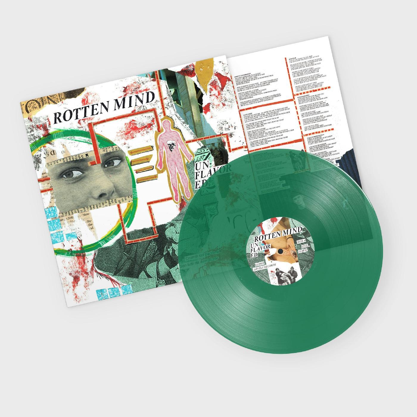 UNFLAVORED/VINYLE VERT TRANSPARENT