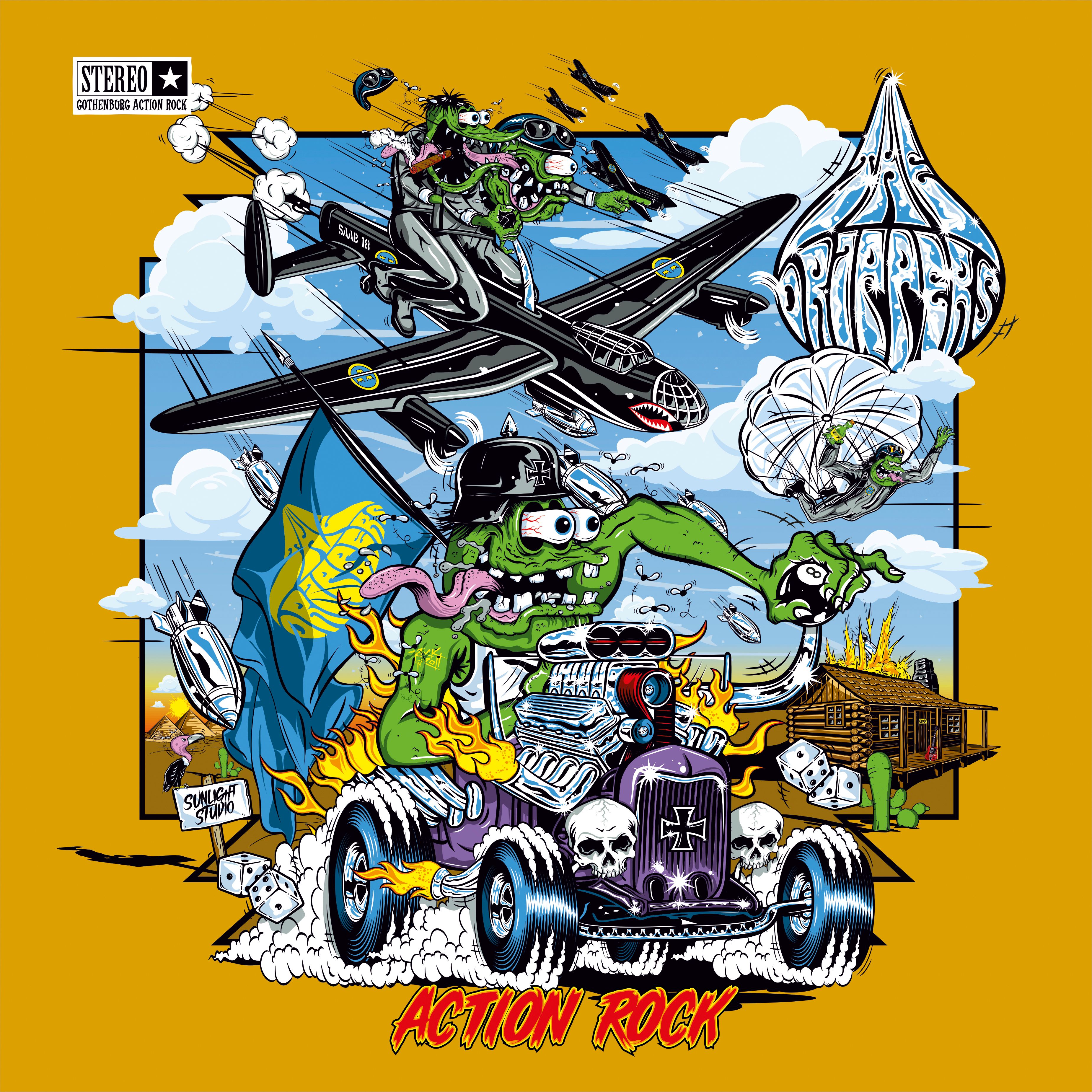 BREAK FREE/VINYLE JAUNE AVEC ECLABOUSSURES VERTES